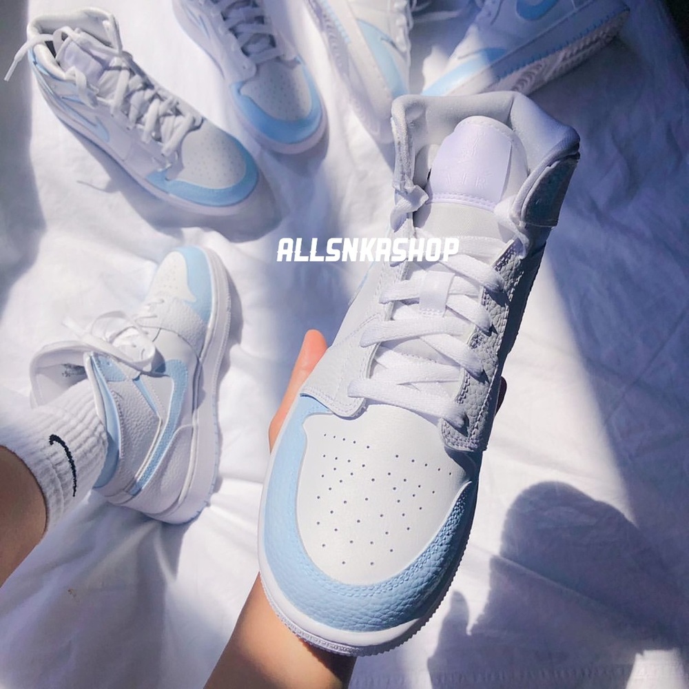 Nike air jordan 1 mid custom - Picture 2 of 6
